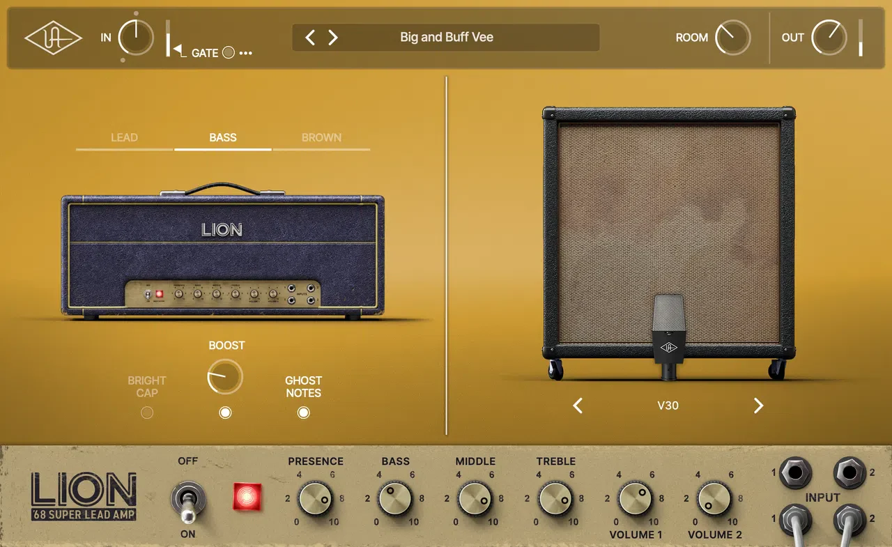 Universal Audio UAD Lion '68 Super Lead Amp - Image 5