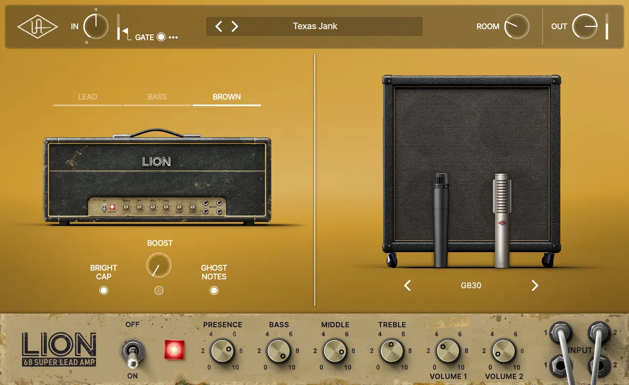 Universal Audio UAD Lion '68 Super Lead Amp - Image 7