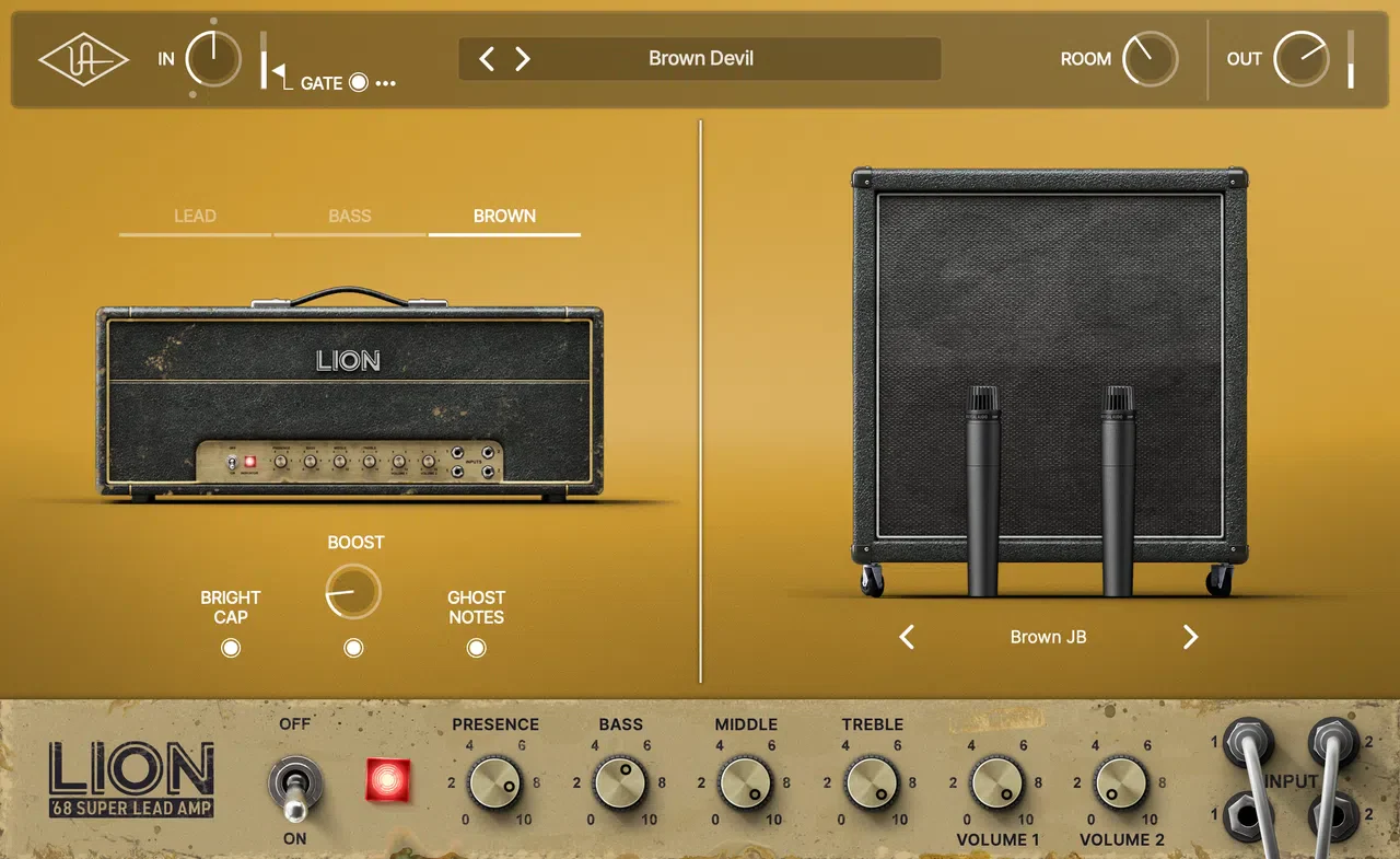 Universal Audio UAD Lion '68 Super Lead Amp - Image 8